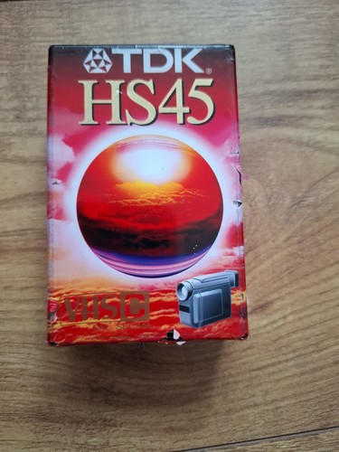Tdk hs45 vhs min blank - vhs-c, 45
