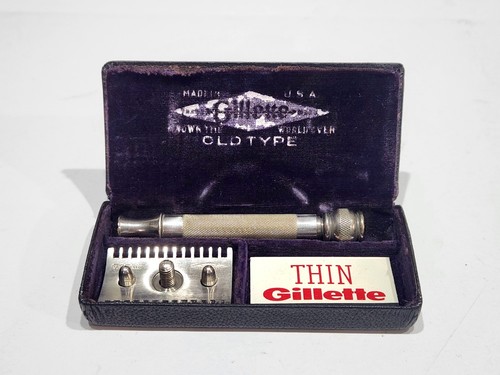 Vintage gillette old type - vintage,