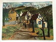 Original Naïve Style Painting