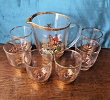 VINTAGE HUNTING SCENE