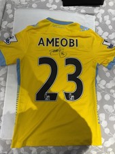 Crystal Palace FC Signed SHOLA AMEOBI Away Shirt