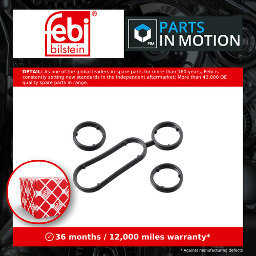 Gasket set oil - gasket, cooler