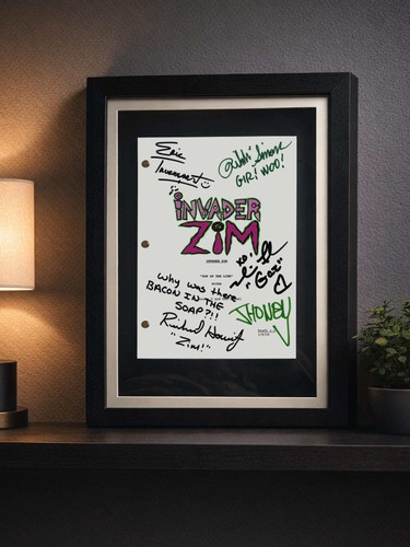 Invader zim signed top the - zim,,