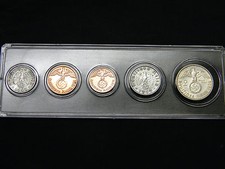 Ww2 german silve coins set - ww2,