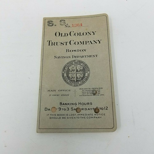 1928 old colony trust - 1928,