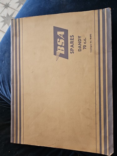 Bsa motorcycles spares - bsa,