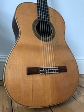 Rare Vintage 50's Garrido Madrid Flamenco Guitar Instrumentos Musicales