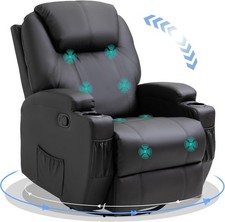 Massage Recliner Rocker Chair