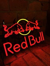 Red Bull Neon Acrylic Sign – Nightclub / Pub Promo Bar Man Cave Display