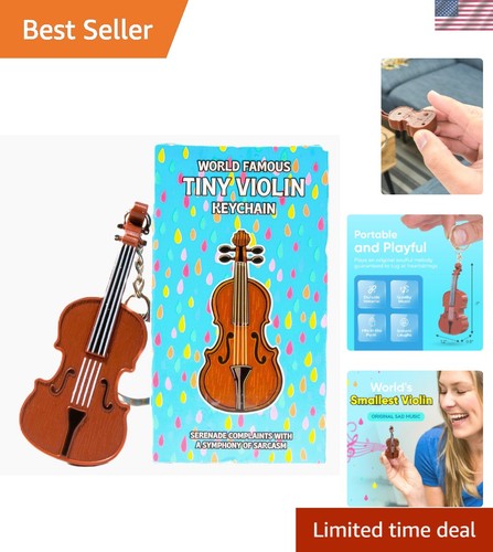 World smallest toy violin - smallest,