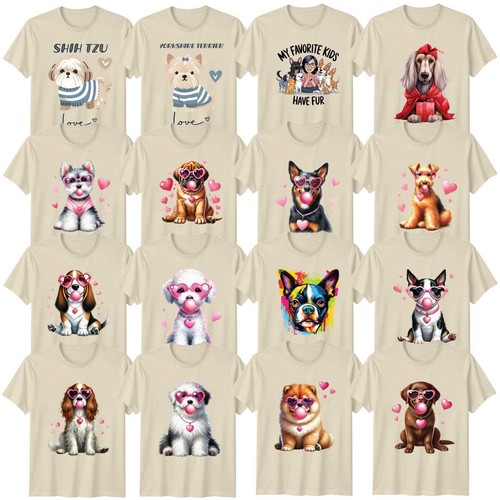 Cute dog adult shirt - dog,