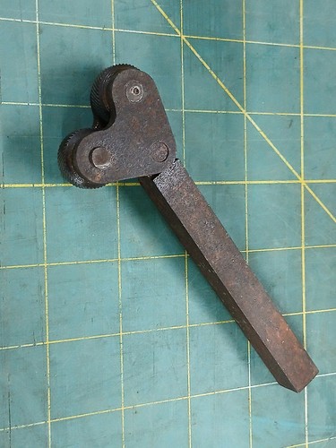 Double wheel knurling tool - double,