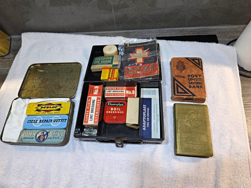 Vintage first aid box - first,
