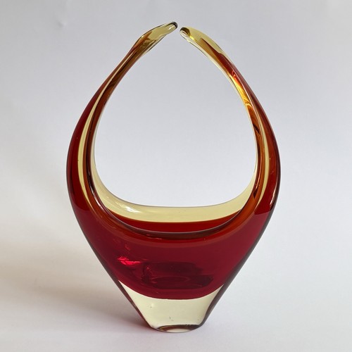 Vintage sommerso art - art, glass