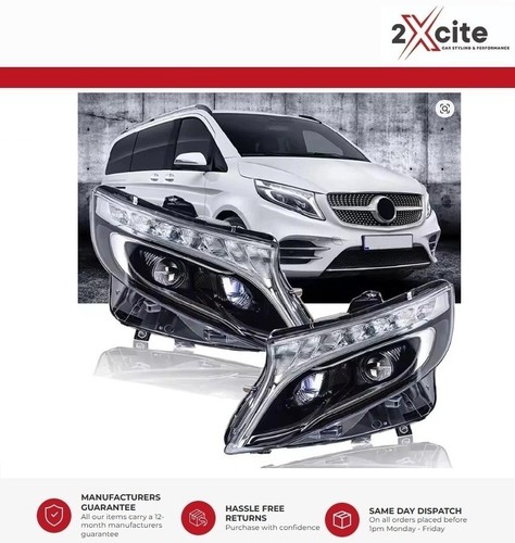 Headlights for mercedes vito - for,