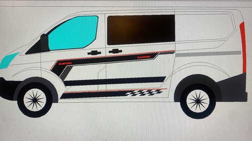 Ford transit custom van - transit, sport