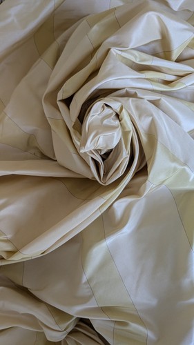 Striped fabric remnant likely - striped,