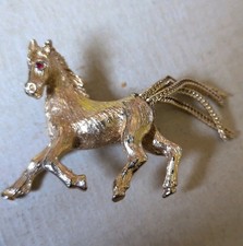 Vintage Sphinx Horse Brooch 4
