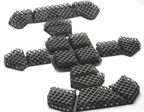 Micro lattice impact helmet - lattice,