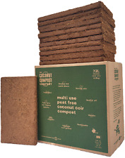 COCONUT COMPOST. 72L Indoor + Outdoor, Reptile Friendly, Peat Free, Organic Coir