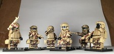 6x LEGO® Minifigures: Desert Army Mini Figure (Custom Made) read description