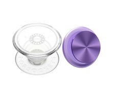 PopSocket MagSafe Iphone Secure Grips, Purple & Clear (10 Pack) Bundle - Refurb