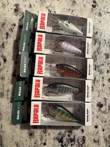 Rapala elite shad rap 5 - ,
