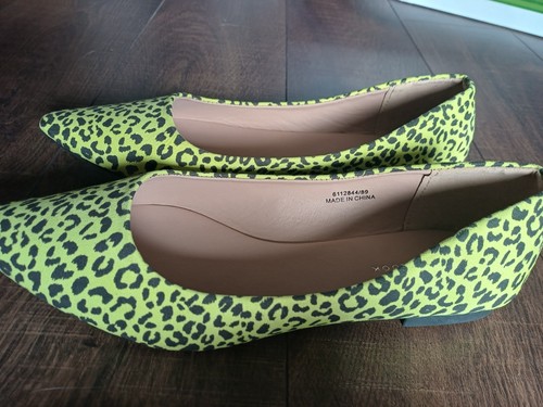 New look neon yellow leopard - new,
