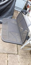 Saab 9-3. 1998-2003 Wind Deflector with Leather Storage Zip Bag. Collection only