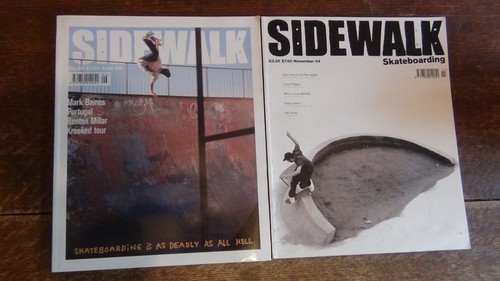 Sidewalk skateboard magazine - sidewalk,