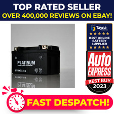 CTMX7A-BS PLATINUM AGM Motorcycle Battery Replaces YTX7A-BS