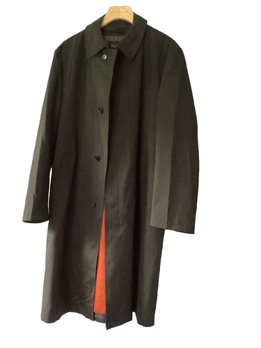 Bugatti mens overcoat black - mens,