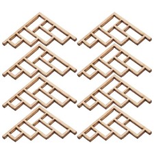  8 PCS Home Decor Wood Corner
