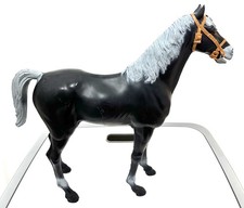 Original 1960's LOUIS MARX Toys 'VALOUR' Horse Figure For 'NOBLE KNIGHTS' 