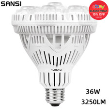 SANSI 36W 40W LED Grow Lights for Indoor Plants Full Spectrum 5000K Plant Lamp