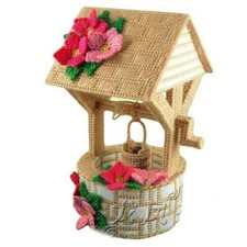 Plastic canvas storage box - storage,