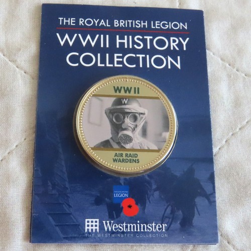 Air raid wardens medal wwii - air,