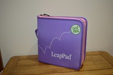 LEAP FROG LEAP PAD CARRY ALL CASE PINK AND PURPLE