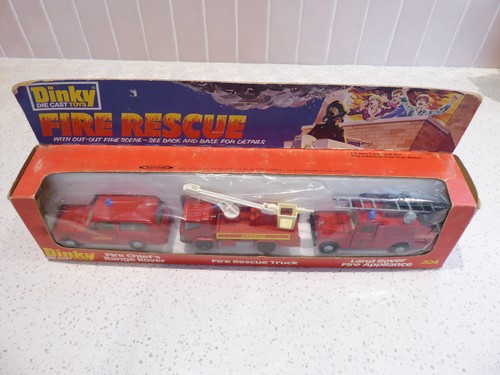 Dinky toys 304 fire - fire, rescue