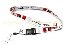 TRD White Lanyard For Toyota GT86 GR86 Yaris Supra Celica MR2 Chaser JZX100