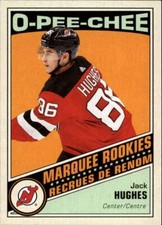 2019-20 O-Pee-Chee Update Retro #611 Jack Hughes - New Jersey Devils