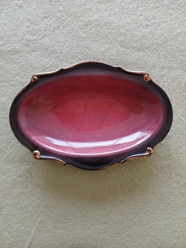 Carlton ware rouge royale oval - carlton,