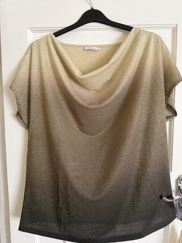 Shiny evening top ladies - , 16