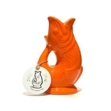 Fish-Shaped Ceramic Vase in