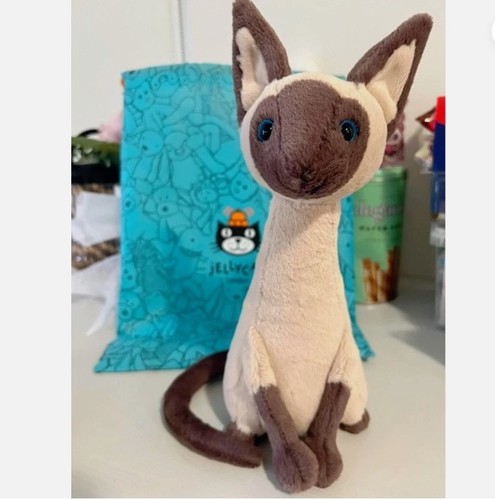 Jellycat iris siamese cat - siamese,