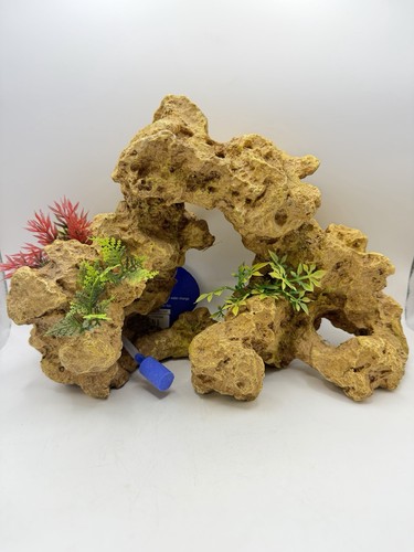 Aquarium ornament stone - stone, rock