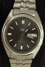 Seiko 5 Automatic Watch Black