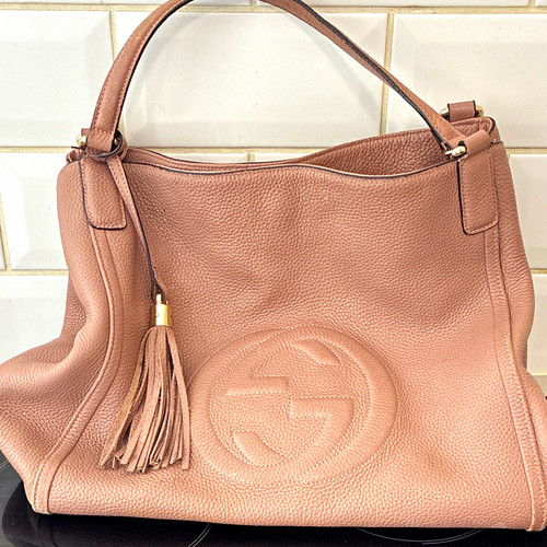Gucci soho pink - pink, pebbled