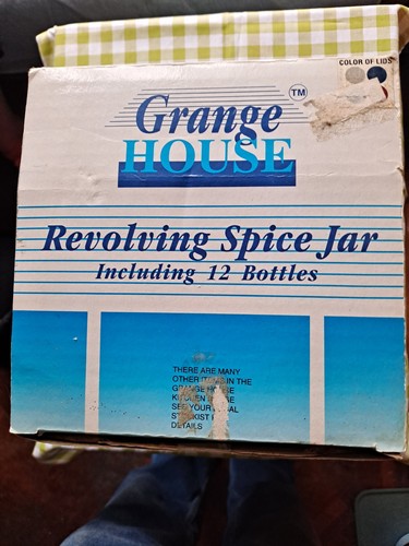 Vintage revolving spice rack - revolving,