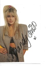 Mandy SMITH- Pop Singer, Model & Ex Wife Of Bill Wyman-Signed Photo